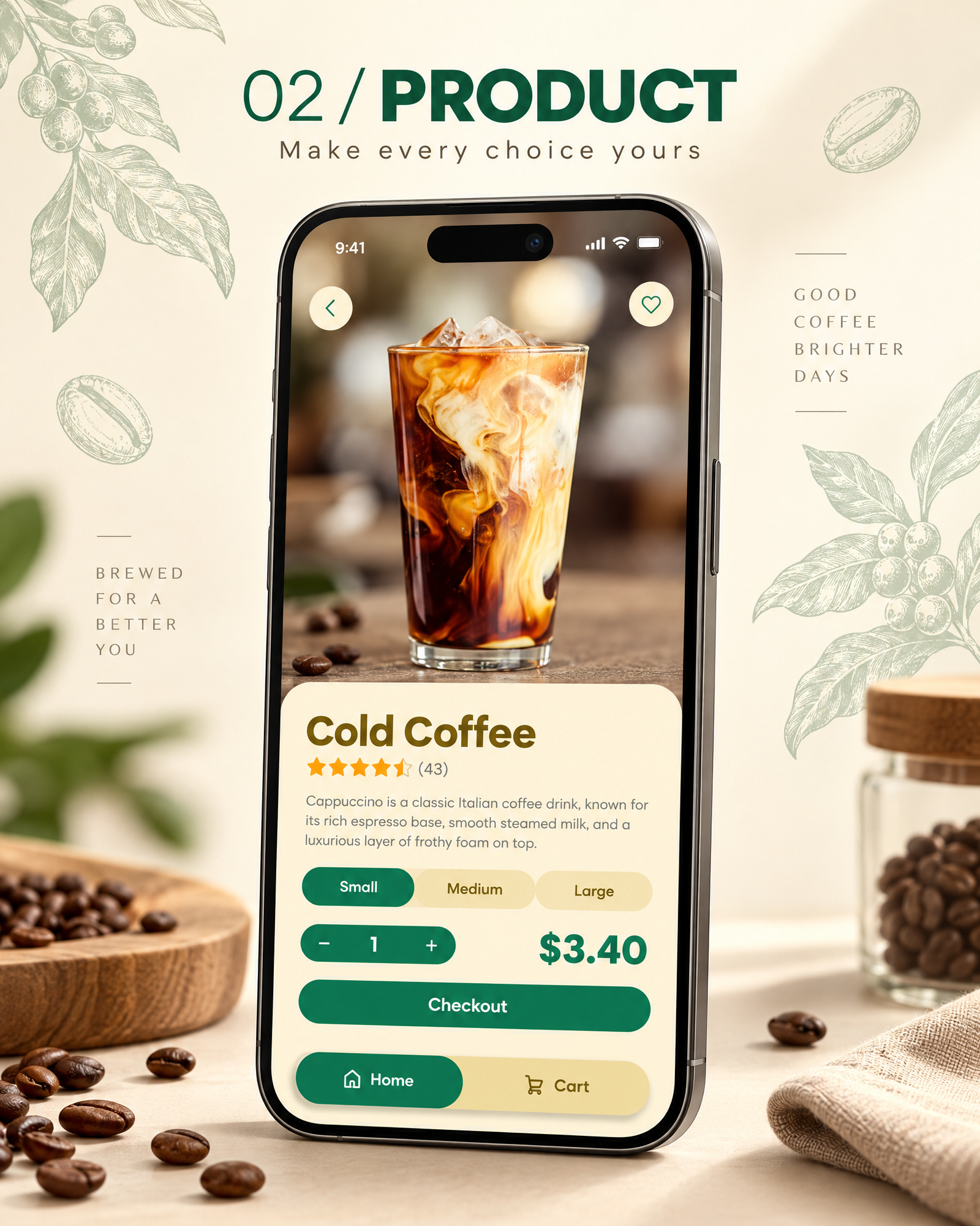 Coffee Shop App UI